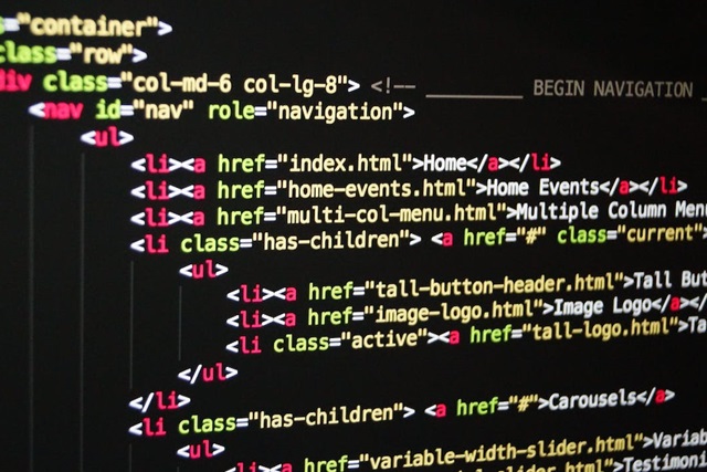 code in html